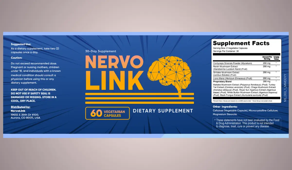 Nervolink Supplement Facts