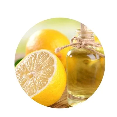 Lemon oil and lemon juice